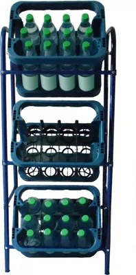 Produktbild von Flaschen Kastenständer Getränkekistenregal Kisterständer Kistenhalter Regal