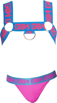 Produktbild von Garçon - Herren Thongs Unterwäsche - Vorteilspack 1x SoBe Thong + 1x Sobe Circuit Harness - Größe M