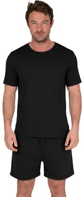 Immagine prodotto di Set pigiama da uomo Light & Shade: maglietta, pantaloncini e pantaloni, ideale per la notte o il tempo libero