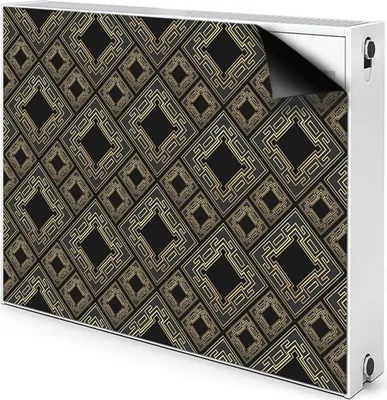 Produktbild von Magnet Heizung Verkleidung Abdeckung Heizung Heizkörperabdeckung 80x60 cm  - Fliesen
