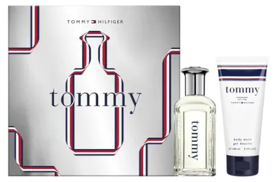 Zdjęcie produktu dla Zestaw Tommy Hilfiger: Tommy, woda toaletowa, dla mężczyzn, 50 ml oraz Tommy, żel pod prysznic, do ciała, 100 ml