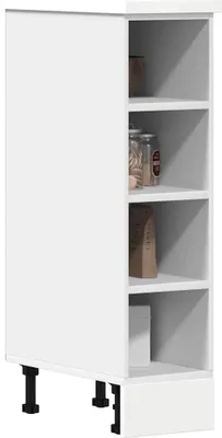 Produktbild von "im Angebot" Unterschrank Riga Weiß 20x44,5x81,5 cm Holzwerkstoff - Küchenschränke CC24001