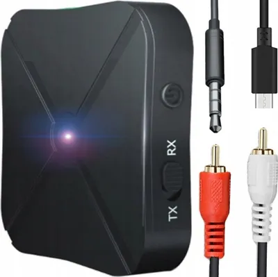 Zdjęcie produktu dla Transmiter Bluetooth Odbiornik + Nadajnik Kwadratowy Bt312
