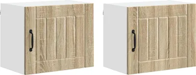 Obrázek produktu pro Nástěnná skříňka LUCCA 2 pcs Dub sonoma 50 x 31 x 40 cm