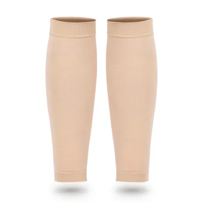 Immagine prodotto di 1 paio di calze a compressione traspiranti, elastiche, ideali per la corsa, il jogging e l'escursionismo (colore: beige, taglia: XXXL)