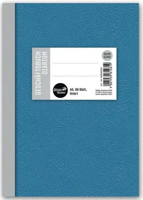 Imagen del producto de Cuaderno de negocios Staufen® modelo 608401010 - Formato A6, 96 hojas, 70 g/m², con cuadrícula de 8 mm