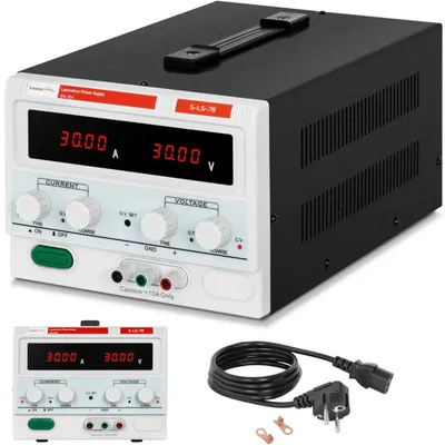 Zdjęcie produktu dla Expondo Stamos Soldering Laboratorium zasilacz sieciowy – 0–30 V – 0–30 A DC – 900 W