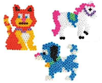 Produktbild von Playbox Stiftplatte Pferd transparent für XL-Perlen