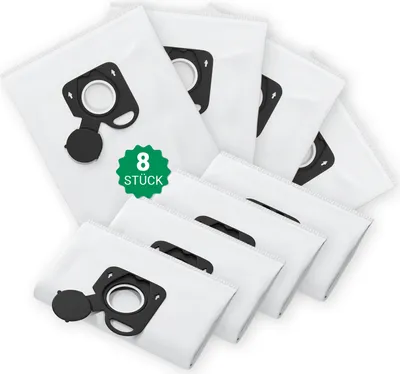 Produktbild von Filterbeutel 8x passend wie Rowenta R06455 Staubsaugerbeutel für Staubsauger