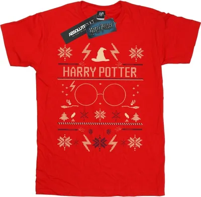 Produktbild von Harry Potter - T-Shirt für Herren BI29369 (XXL) (Rot)