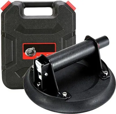 Produktbild von Famanu Saugnapf Fliesenheber - 200 kg Tragkraft - 28 cm - Schwarz