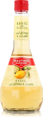 Produktbild von Mautner Essig mit Zitrone & Limette 0,5L - Essig aus Österreich (1er Pack)