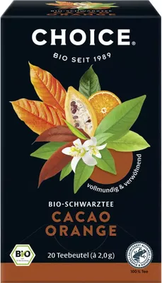 Produktbild von CHOICE - Cacao Orange Tee - 40g