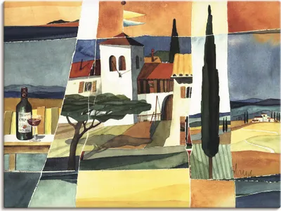 Produktbild von ARTland Leinwandbild Italien Größe: 40x30 cm