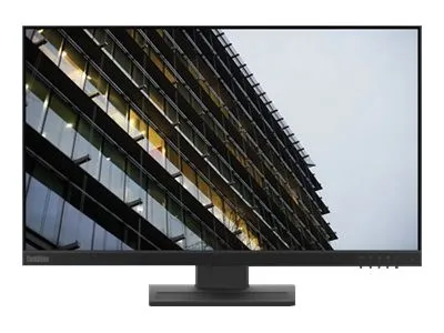 Zdjęcie produktu dla Lenovo ThinkVision E24-20, 60,5 cm (23.8"), 1920 x 1080 px, Full HD, LED, 14 ms, Czarny