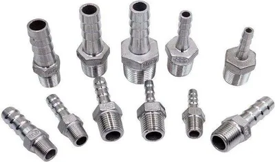 Immagine prodotto di Raccordo in acciaio inossidabile 1/4 x 10 mm BSP maschio, argento
