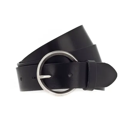 Immagine prodotto di Vanzetti Pelle cintura 35mm Full Leather Belt W85 Black nero