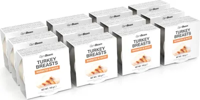 Produktbild von GymBeam - Putenbrust in Wasser 12 x 155 g
