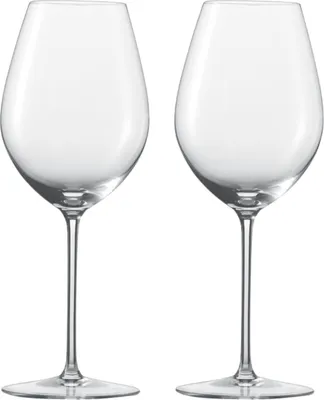 Image de Zwiesel Glas 2 pièces Chianti verre à vin rouge Enoteca fait à la main- résistant au lave-vaisselle- lavage à la main 122191