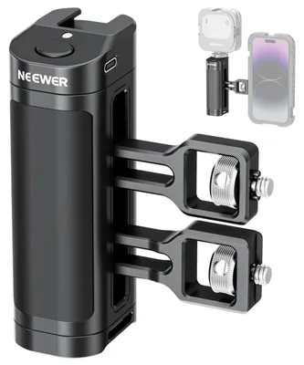 Obrázok produktu pre NEEWER Bočná rukoväť s bezdrôtovým diaľkovým ovládaním, spúšť pre mobilný telefón a video
