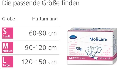 Image de MoliCare® Slip super 7 gouttes - M 3 x 30 pièces