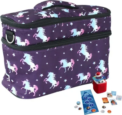 Immagine prodotto di borsa da trasporto caseroxx per Toniebox 2 con 2 scomparti - per riporre Toniebox, giochi Tonieplay, controller, cavi e altri accessori
