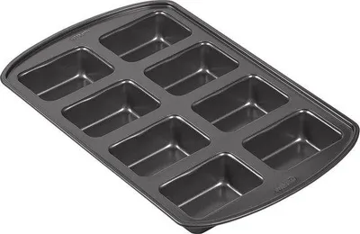 Image de Mini-moule de cuisson 8 pièces en matériau antiadhésif pour des résultats parfaits