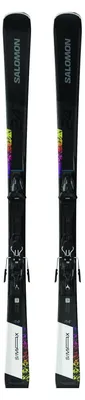 Immagine prodotto di SALOMON E S/MAX 24H + M10 GW L80: Sci Skiset + Attacchi, colore nero, lunghezza 175 cm