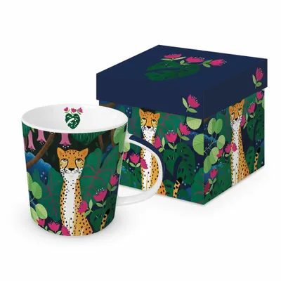 Immagine prodotto di Tazza PPD Cheetah Trend, in confezione regalo, tazza, tazza da caffè, tazza, tazza, New Bone China, 400 ml, 160302565
