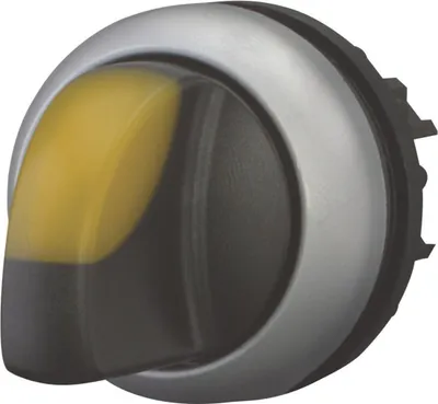 Immagine prodotto di Pulsante selettore illuminato Eaton, a levetta (M22-WLK3-Y)
