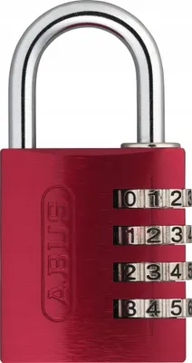 Produktbild von ABUS Zahlenschloss 724/40 rot Aluminium