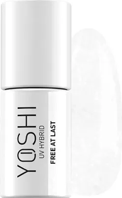 Produktbild von Yoshi | Hybrid-Nagellack - 812 Free At Last - Hybrid-Gellack - Hybridlack - UV LED - 6ml - Profi Qualität - Weiß