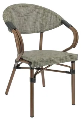 Image de Fauteuil de terrasse en TEXTYLENE Beige pour Exterieur