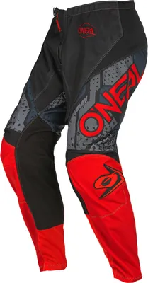 Image de Pantalon de motocross O'NEAL pour hommes Element Camo V.22 , noir rouge, 28