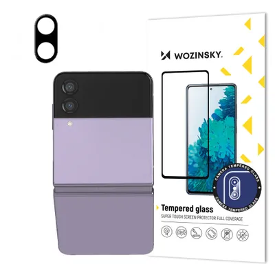 Image de Verre trempé 9H pour Samsung Galaxy Z Flip 4 avec protection complète de l'appareil photo