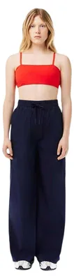 Image de Lacoste - Pantalon pour femme GT17552 (taille 32 DE standard) (bleu marine foncé)