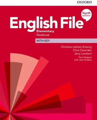 Produktbild von English File: Elementary. Workbook with Key