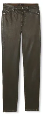 Productafbeelding van 7 For All Mankind HW Skinny Coated Slim Illusion, wintergroen