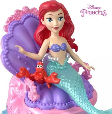 Obrázek produktu pro Disney Princess Panenka Ariel s kočárem.