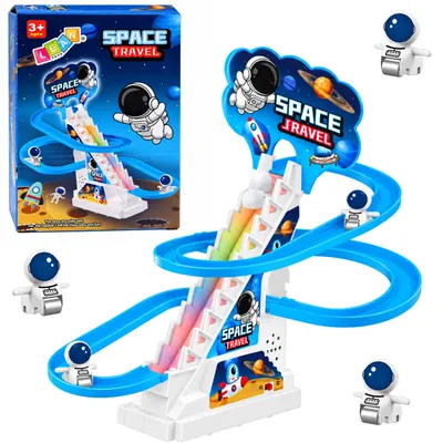 Immagine prodotto di Scivolo spaziale per le luci dei cosmonauti, suoni blu
