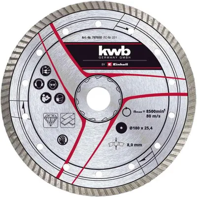 Image de Disque Turbo diamanté 180x25,4 mm