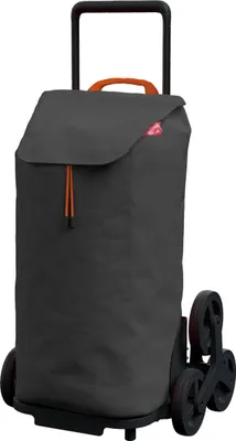 Produktbild von Einkaufstrolley Gimi Tris 2.0 52 l 6 Räder Grau Metallrahmen 96x51x41 cm