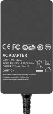 Obrázok produktu pre CoreParts MBXMS-AC0001, Laptop, Vnútorný, 110-230 V, 50 - 60 Hz, 60 W, 15 V