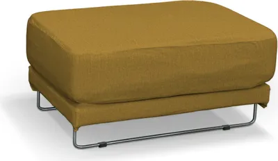 Productafbeelding van Dekoria bekleding voor de Tylösand hocker, mosterdgeel, bekleding voor de Tylösand hocker