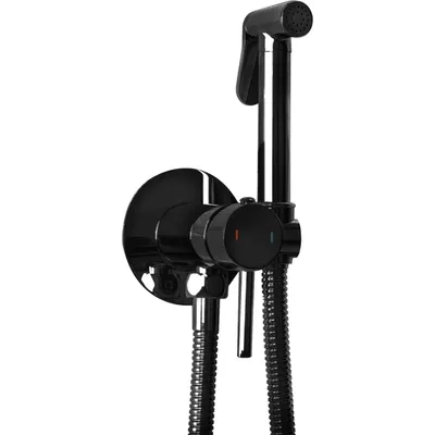 Obrázok produktu pre Bidetová batéria Rea LOOP Lungo Black Metallic