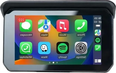 Obrázek produktu pro GPS pro motocykly, 7palcový displej, IPX7, vodotěsné, navigace pro osobní a nákladní vozidla, Bluetooth, CarPlay, Android Auto.