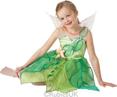 Produktbild von Disney's Tinkerbell Kostümkleid für Kinder Kindergröße: 104