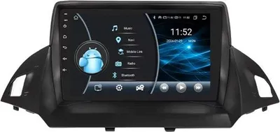 Immagine prodotto di Autoradio con Bluetooth e CarPlay per Ford Escape & Kuga 2 (2013-2017) - Compatibile con Apple e Android - Impianto stereo - Sistema di navigazione - 2 GB di RAM, 32 GB di memoria interna