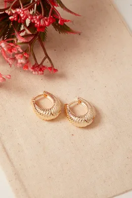 Immagine prodotto di Jumeon, ELKGC68075, orecchino a cerchio in metallo, 100% argento sterling 925, oro