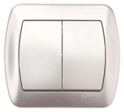 Produktbild von Kontakt-Simon AW5/26, Kunststoff, Aluminium, IP20, 250 V, 10 A, 90 mm